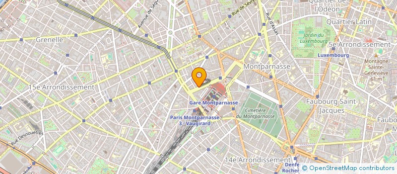 localisation de l'entreprise INSTITUT DE MANAGEMENT PUBLIC  PARIS