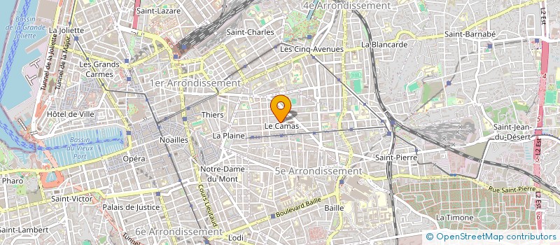 localisation de l'entreprise INSTITUT DE MATERIOLOGIE (IDM) à MARSEILLE
