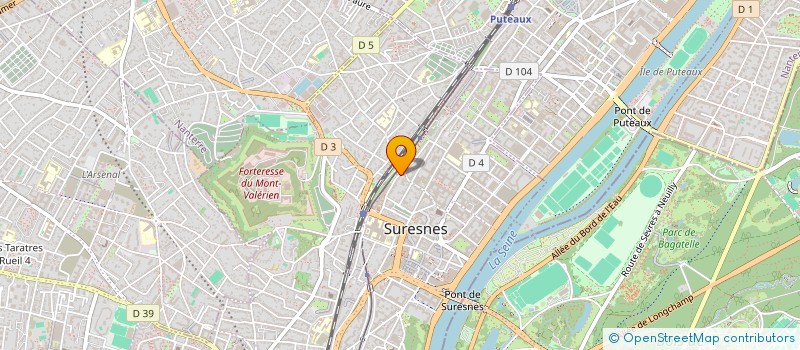 localisation de l'entreprise INSTITUT DE MEDECINE REGENERATIVE à SURESNES