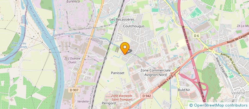 localisation de l'entreprise INSTITUT DE MEDECINE TRADITION CHINOISE à LE PONTET