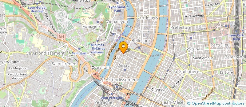 localisation de l'entreprise INSTITUT DE MUSIQUE SACREE  LYON