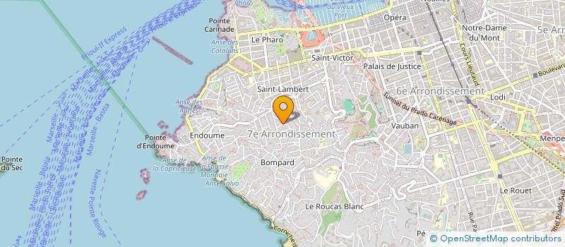localisation de l'entreprise INSTITUT DE PHYSIOLOGIE ET DE MEDECINE EN MILIEU MARITIME ET EN ENVIRONNEMENT EXTREME  MARSEILLE