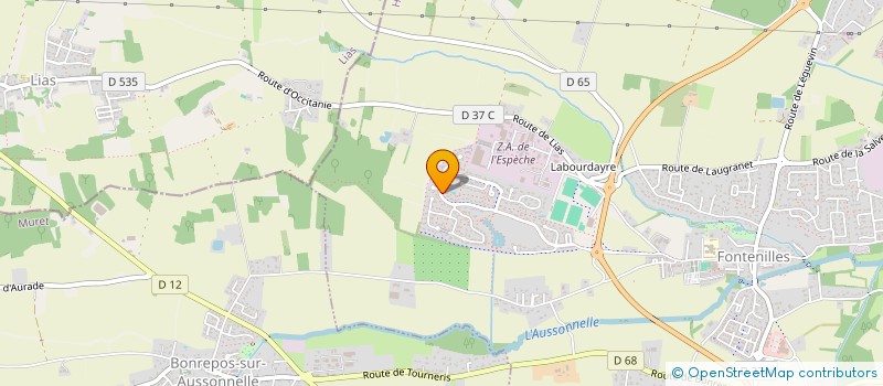 localisation de l'entreprise INSTITUT DE PRATIQUES CLINIQUES ET RECHERCHE APPLIQUEE (IPCRA)  FONTENILLES