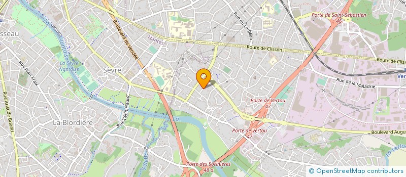 localisation de l'entreprise INSTITUT DE PRODUCTIQUE NANTAIS à VERTOU