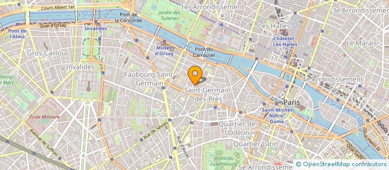 localisation de l'entreprise INSTITUT DE PROGENESE FACULT76 à PARIS