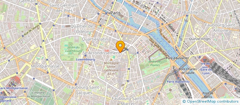 localisation de l'entreprise INSTITUT DE PSYCHODYNAMIQUE DU TRAVAIL - IPDT  PARIS