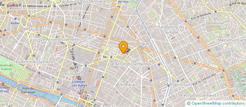 localisation de l'entreprise INSTITUT DE PSYCHOSOCIOLOGIE APPLIQUEE à PARIS