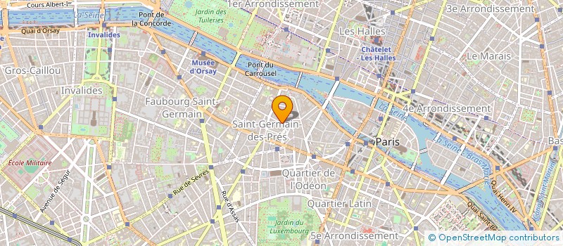 localisation de l'entreprise INSTITUT DE RECHERCHE EN AGRICULTURE BIOLOGIQUE POUR L'EUROPE  PARIS