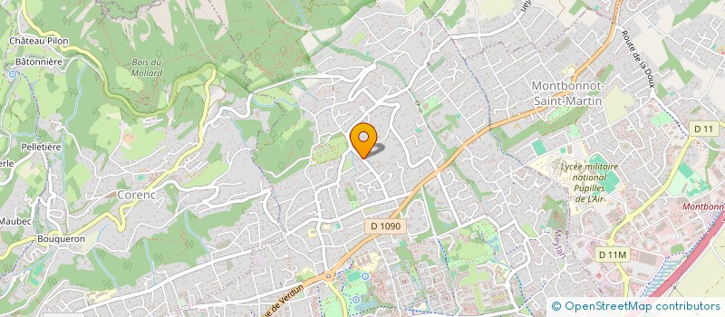 localisation de l'entreprise INSTITUT DE RECHERCHE FONDAMENTALE EN TECHNOLOGIES SOLAIRES - IRFTS à MEYLAN