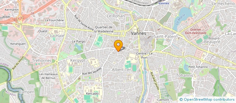 localisation de l'entreprise INSTITUT DE RECHERCHE POUR LES MUSIQUES TRANSATLANTIQUES à VANNES