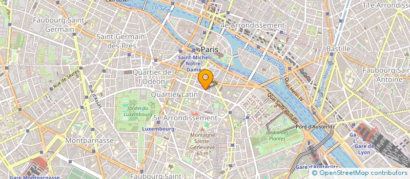 localisation de l'entreprise INSTITUT DE RECHERCHES ET D ETUDES SUR LA MEDITERRANEE ET MOYEN ORIENT  PARIS