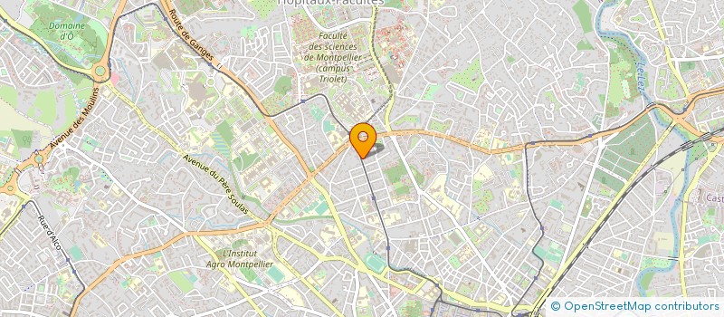 localisation de l'entreprise INSTITUT DE RESSOURCES EN PSYCHOLOGIE DU SPORT à MONTPELLIER
