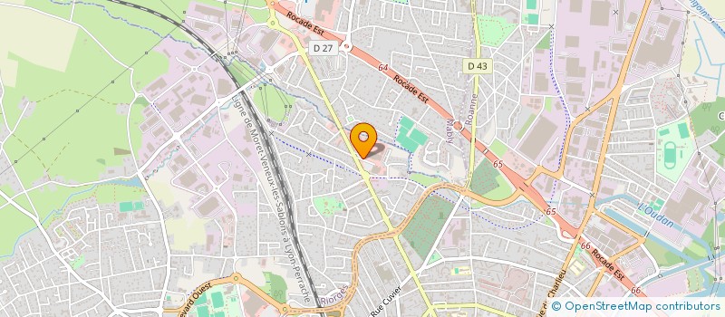 localisation de l'entreprise INSTITUT DE SANTE BOURGOGNE AUVERGNE à RIORGES