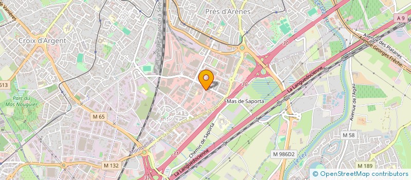 localisation de l'entreprise INSTITUT DE SCIENCES POUR LE DEVELOPPEMENT HUMAIN à MONTPELLIER