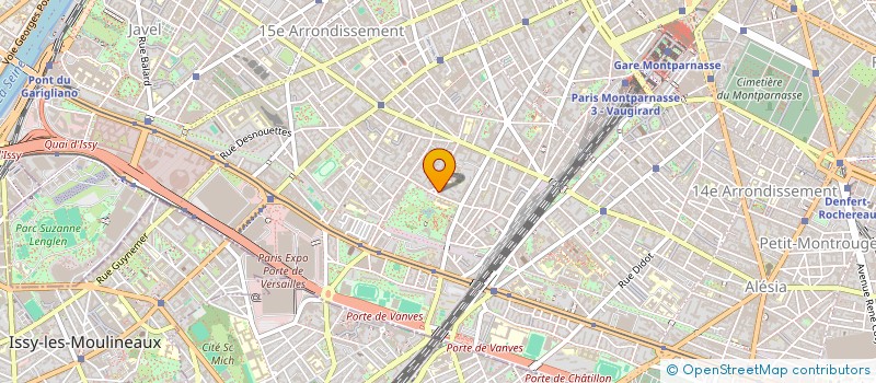 localisation de l'entreprise INSTITUT DE SOPHROLOGIE ET SOPHROTHERAPIE DE PARIS  PARIS