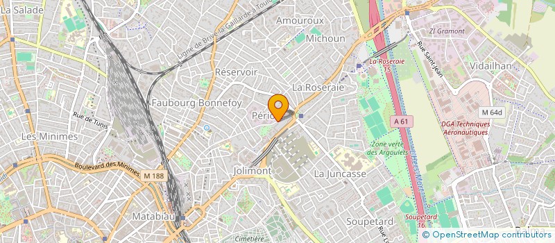 localisation de l'entreprise INSTITUT DE YOGA IYENGAR DE TOULOUSE à TOULOUSE