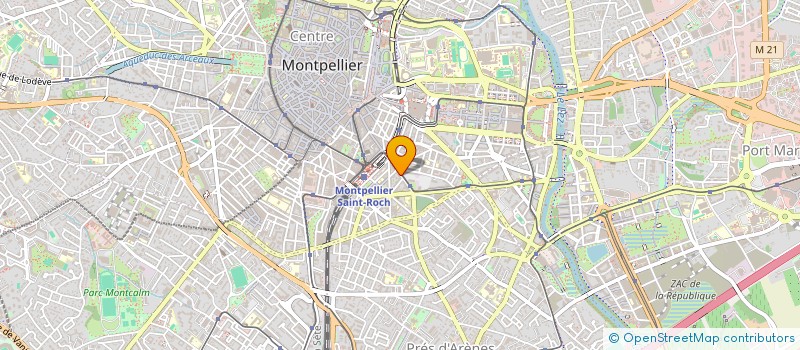 localisation de l'entreprise INSTITUT DEESSE à MONTPELLIER