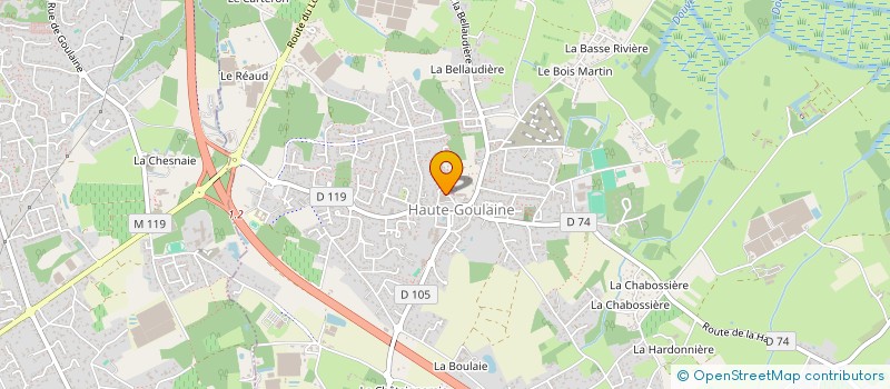 localisation de l'entreprise INSTITUT DELICE DE SOI à HAUTE-GOULAINE
