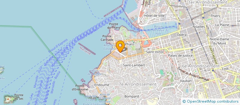 localisation de l'entreprise INSTITUT DEPARTEMENTAL DEVELOPPEMENT DE L'AUTONOMIE à MARSEILLE
