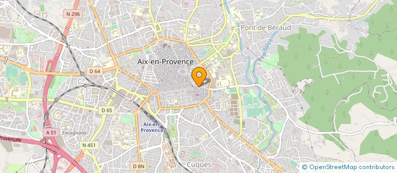 localisation de l'entreprise INSTITUT DES ARTS DE LA BIJOUTERIE à AIX-EN-PROVENCE