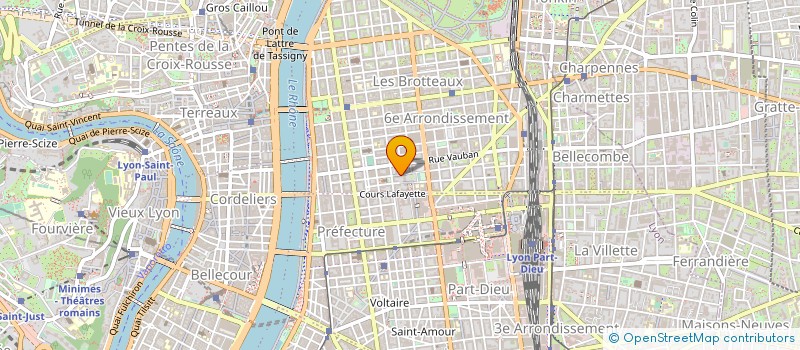 localisation de l'entreprise INSTITUT DES BIO STIMULATIONS  LYON