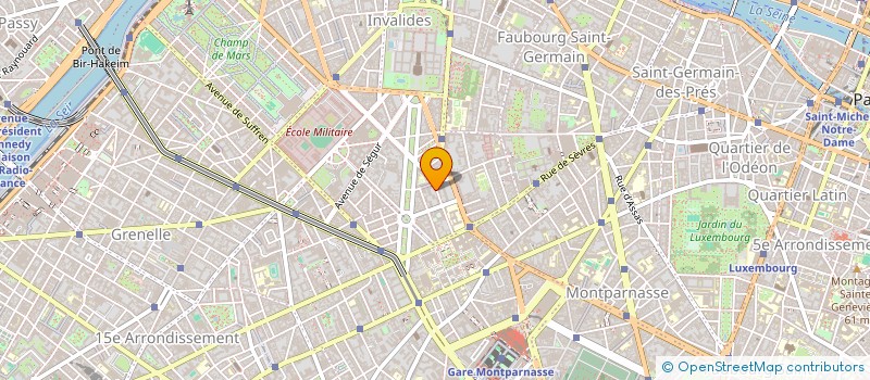 localisation de l'entreprise INSTITUT DES DESERTS ET DES STEPPES  PARIS