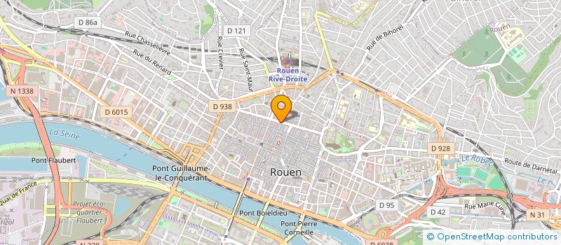 localisation de l'entreprise INSTITUT DES ENTREPRISES REMARQUABLES  ROUEN
