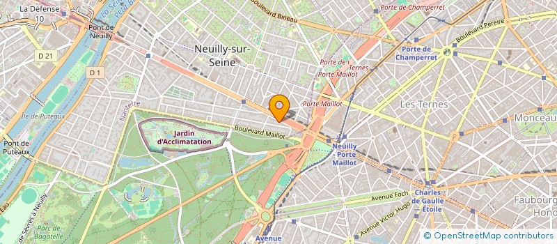 localisation de l'entreprise INSTITUT DES LANGUES DU MONDE à NEUILLY-SUR-SEINE
