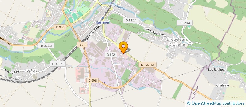 localisation de l'entreprise INSTITUT DES MATERIAUX ET EQUIPEMENTS POUR LA CONSTRUCTION DURABLE à EPERNON
