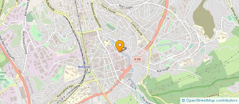 localisation de l'entreprise INSTITUT DES METIERS DE SAINT ETIENNE à SAINT-ETIENNE