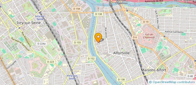 localisation de l'entreprise INSTITUT DES SAVOIRS UTILES à ALFORTVILLE
