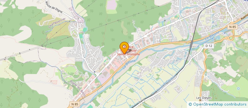 localisation de l'entreprise INSTITUT DES SPORTS DIGNOIS à DIGNE-LES-BAINS