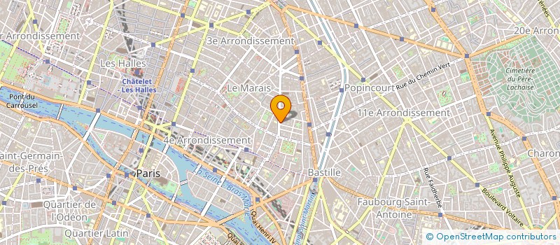 localisation de l'entreprise INSTITUT DEVELOPPEM PERSONNAL ENTREPRISE à PARIS