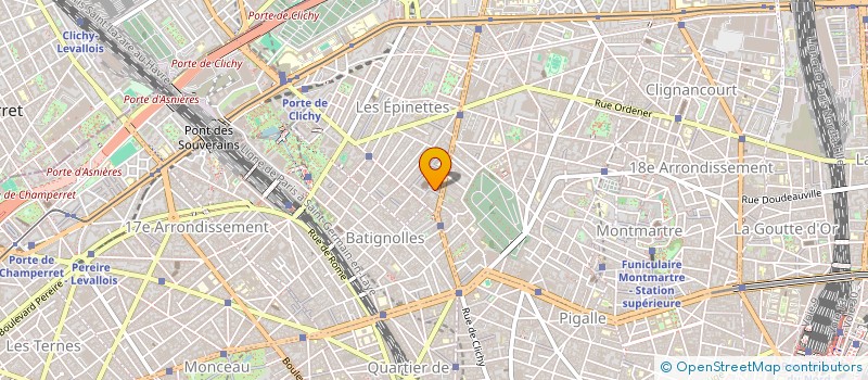 localisation de l'entreprise INSTITUT DEVELOPPEMENT ARTS DIVINATOIRES  PARIS