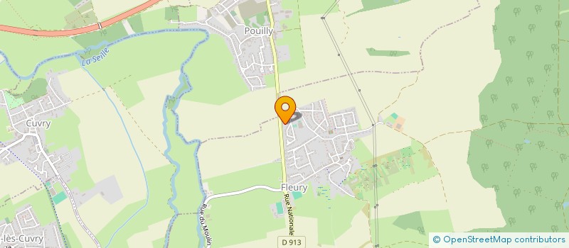 localisation de l'entreprise INSTITUT DEVELOPPEMENT KINESIOLOGIE  FLEURY