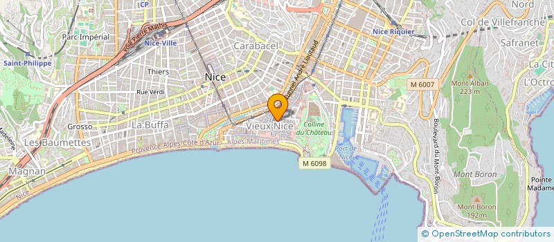 localisation de l'entreprise INSTITUT DEVELOPPEMENT POTENTIEL HUMAIN à NICE