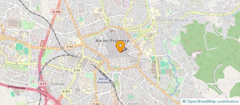 localisation de l'entreprise INSTITUT DU COURS à AIX-EN-PROVENCE
