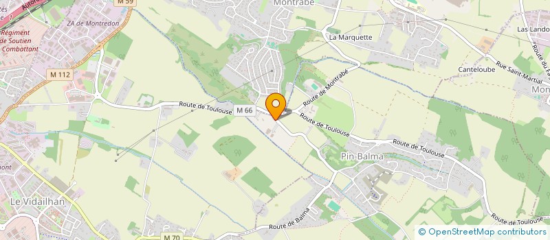 localisation de l'entreprise INSTITUT DU DEVELOPPEMENT PAR L'EQUITATION FUSIONNEE à PIN-BALMA
