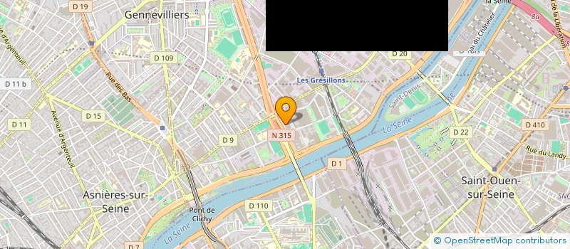 localisation de l'entreprise INSTITUT DU MANGEMENT DES RESSOURCES HUMAINES à ASNIERES-SUR-SEINE