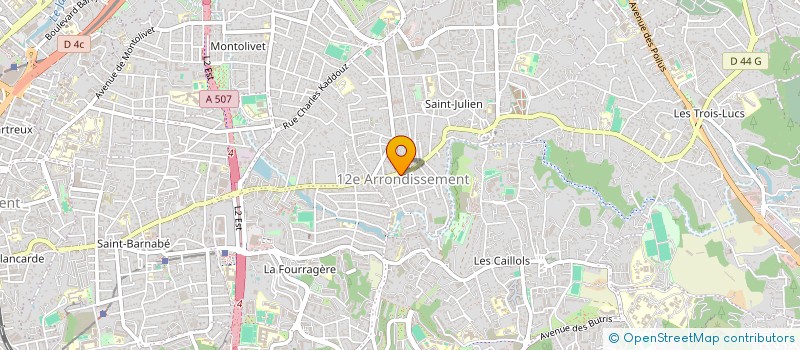 localisation de l'entreprise INSTITUT DU MOBILE 13 à MARSEILLE