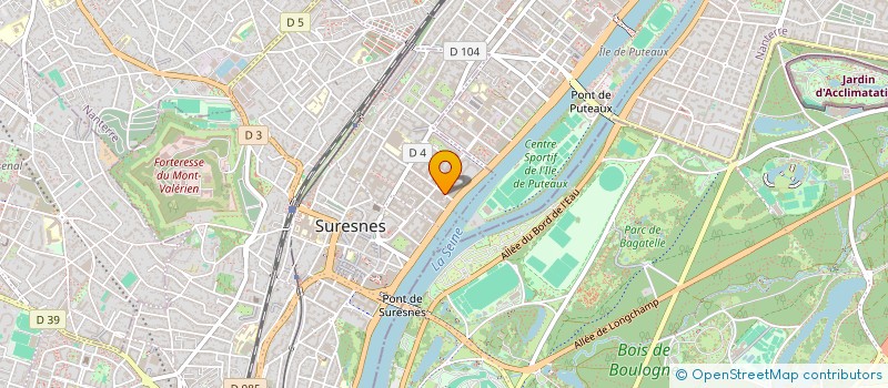 localisation de l'entreprise INSTITUT DU SAVOIR VENDRE à SURESNES
