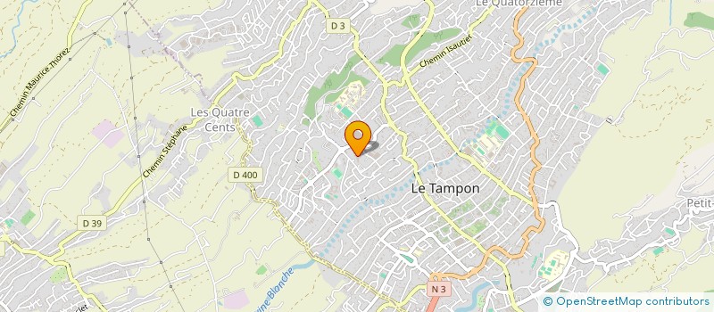 localisation de l'entreprise INSTITUT DU SEIN SUD REUNION  LE TAMPON