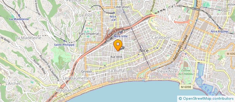 localisation de l'entreprise INSTITUT DU TOURISME ET DE LA COMMUNICATION à NICE
