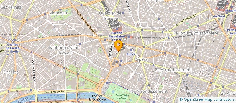 localisation de l'entreprise INSTITUT DU YOGISME à PARIS