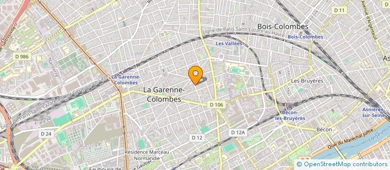 localisation de l'entreprise INSTITUT EDUCAT GESTION CONFLIT MEDIATIO à LA GARENNE-COLOMBES