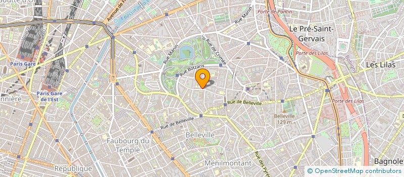 localisation de l'entreprise INSTITUT ELISA VICTOIRE  PARIS