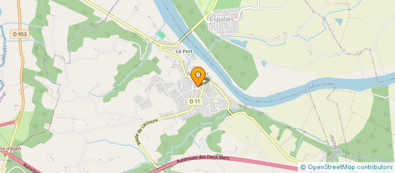 localisation de l'entreprise INSTITUT ELLEBORE à AUVILLAR