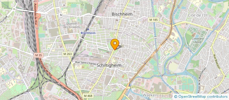 localisation de l'entreprise INSTITUT EMERAUDE à SCHILTIGHEIM