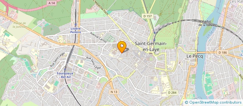 localisation de l'entreprise INSTITUT EN SANTE GENESIQUE-WOMEN SAFE & CHILDREN à SAINT-GERMAIN-EN-LAYE