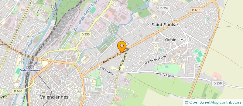 localisation de l'entreprise INSTITUT ENSEIGNEMENT THERAPEUTIQUE NOUV à VALENCIENNES